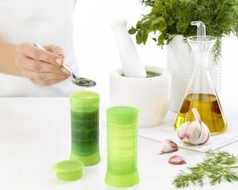 Гаджет для заморозки зелени